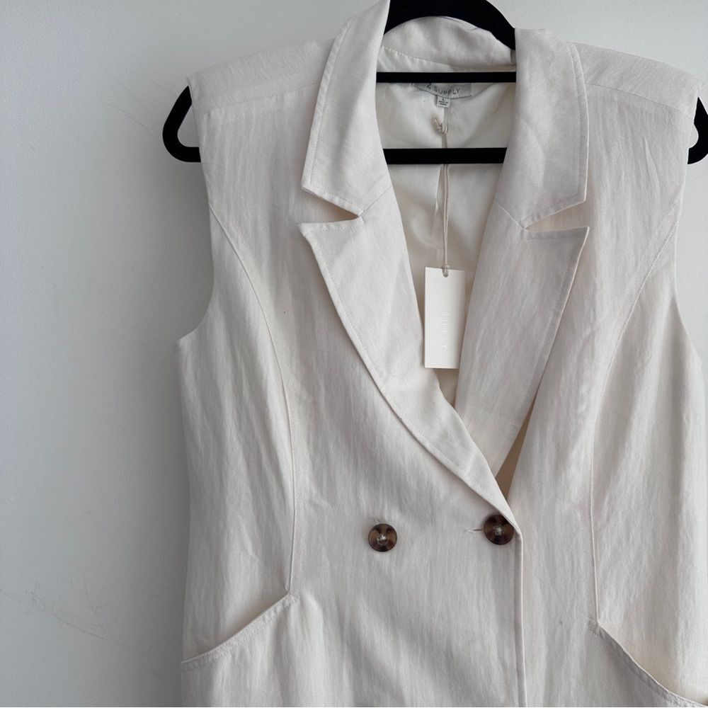 Z supply tailored vest mini‎ blazer dress - Picture 3 of 5